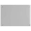 Køkkenbacksplash 2 pcs Lysegrå 70 x 50 cm hærdet glas