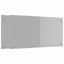 Køkkenbacksplash 2 pcs Lysegrå 80 x 40 cm hærdet glas