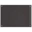 Køkkenbacksplash 2 pcs Mørkegrå 70 x 50 cm hærdet glas