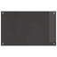 Køkkenbacksplash 2 pcs Mørkegrå 80 x 50 cm hærdet glas