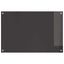 Køkkenbacksplash 2 pcs Mørkegrå 90 x 60 cm hærdet glas