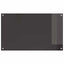 Køkkenbacksplash 2 pcs Mørkegrå 100 x 60 cm hærdet glas