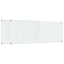 Køkkenbacksplash 2 pcs Transparent 110 x 40 cm hærdet glas