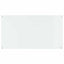 Køkkenbacksplash 2 pcs Transparent 110 x 60 cm hærdet glas