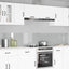 Køkkenbacksplash 2 pcs Transparent 120 x 40 cm hærdet glas