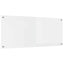 Køkkenbacksplash 2 pcs Transparent 120 x 50 cm hærdet glas