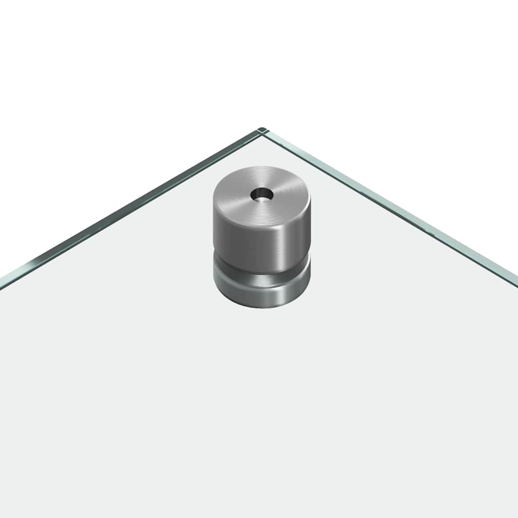 Køkkenbacksplash 2 pcs Transparent 120 x 60 cm hærdet glas
