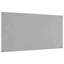 Køkkenbacksplash 2 pcs Lysegrå 120 x 60 cm hærdet glas