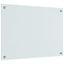 Køkkenbacksplash 2 pcs Hvid 70 x 50 cm hærdet glas