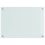 Køkkenbacksplash 2 pcs Hvid 70 x 50 cm hærdet glas