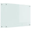 Køkkenbacksplash 2 stk. Hvid 80 x 60 cm hærdet glas