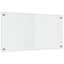 Køkkenbacksplash 2 pcs Transparent 80 x 40 cm hærdet glas