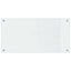 Køkkenbacksplash 2 pcs Transparent 80 x 40 cm hærdet glas