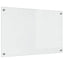 Køkkenbacksplash 2 pcs Transparent 80 x 50 cm hærdet glas