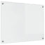 Køkkenbacksplash 2 pcs Transparent 80 x 60 cm hærdet glas