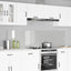 Køkkenbacksplash 2 pcs Transparent 100 x 50 cm hærdet glas