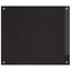 Køkkenbacksplash 2 pcs Sort 70 x 60 cm hærdet glas