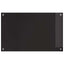 Køkkenbacksplash 2 pcs Sort 80 x 50 cm hærdet glas