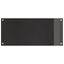 Køkkenbacksplash 2 pcs Sort 90 x 40 cm hærdet glas
