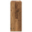 Væghængt skab Vægmonteret 2 pcs Gammelt træ 69,5 x 34 x 90 cm