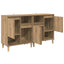 Sideboards 2 pcs Artisan Egetræ 60 x 35 x 70 cm Konstrueret træ