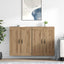 Væghængt skab 2 pcs Artisan Egetræ 69,5 x 34 x 90 cm