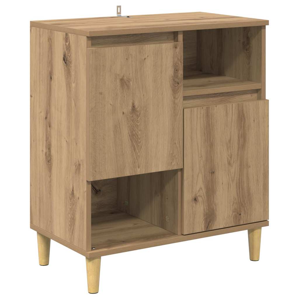 Sideboards 3 stk. Artisan Egetræ 60 x 35 x 70 cm