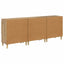 Sideboards 3 stk. Artisan Egetræ 60 x 35 x 70 cm