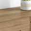 Væghængt skab 2 pcs Artisan Egetræ 69,5 x 34 x 90 cm