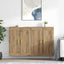 Væghængt skab 2 pcs Artisan Egetræ 69,5 x 34 x 90 cm