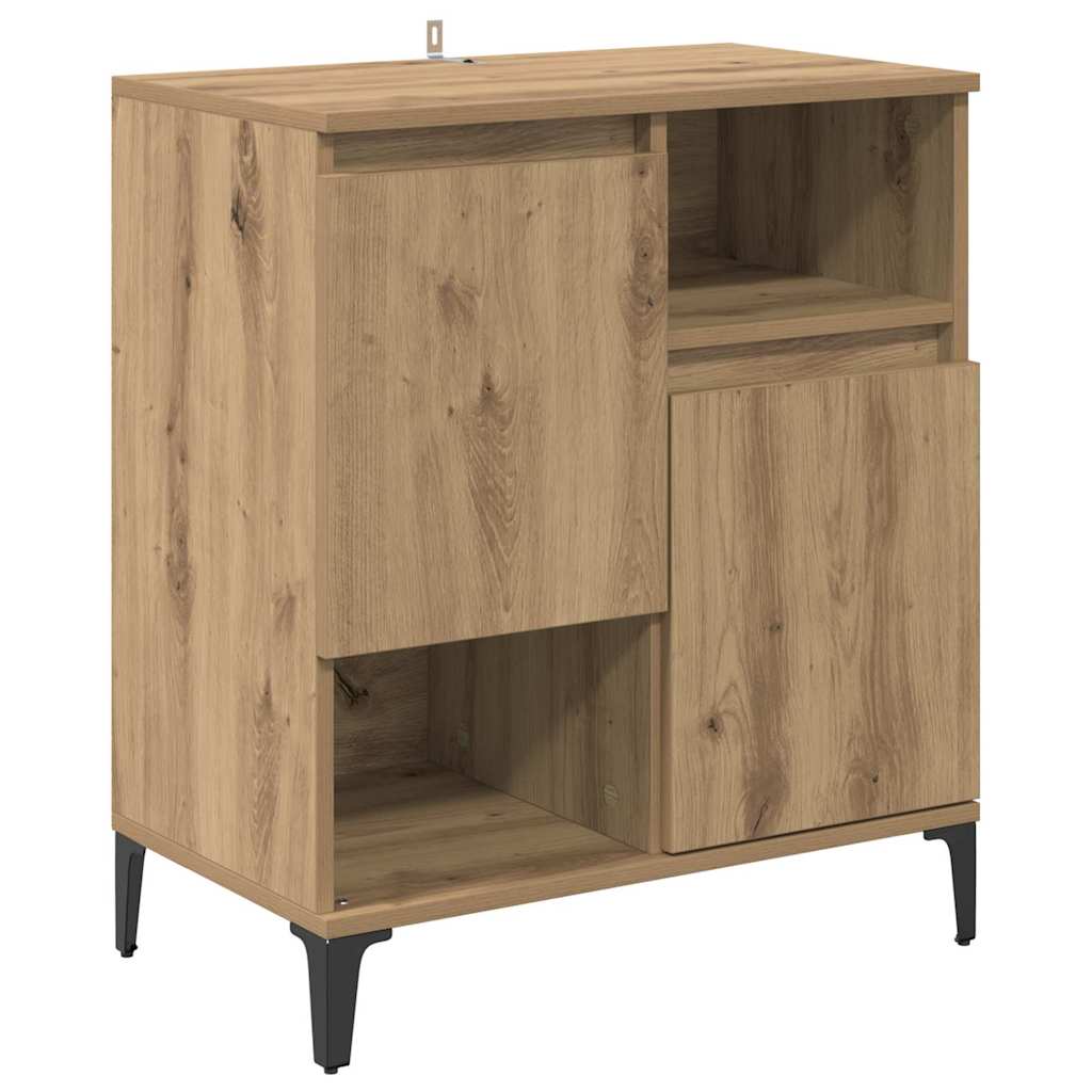 Sideboards 3 stk. Artisan Egetræ 60 x 35 x 70 cm