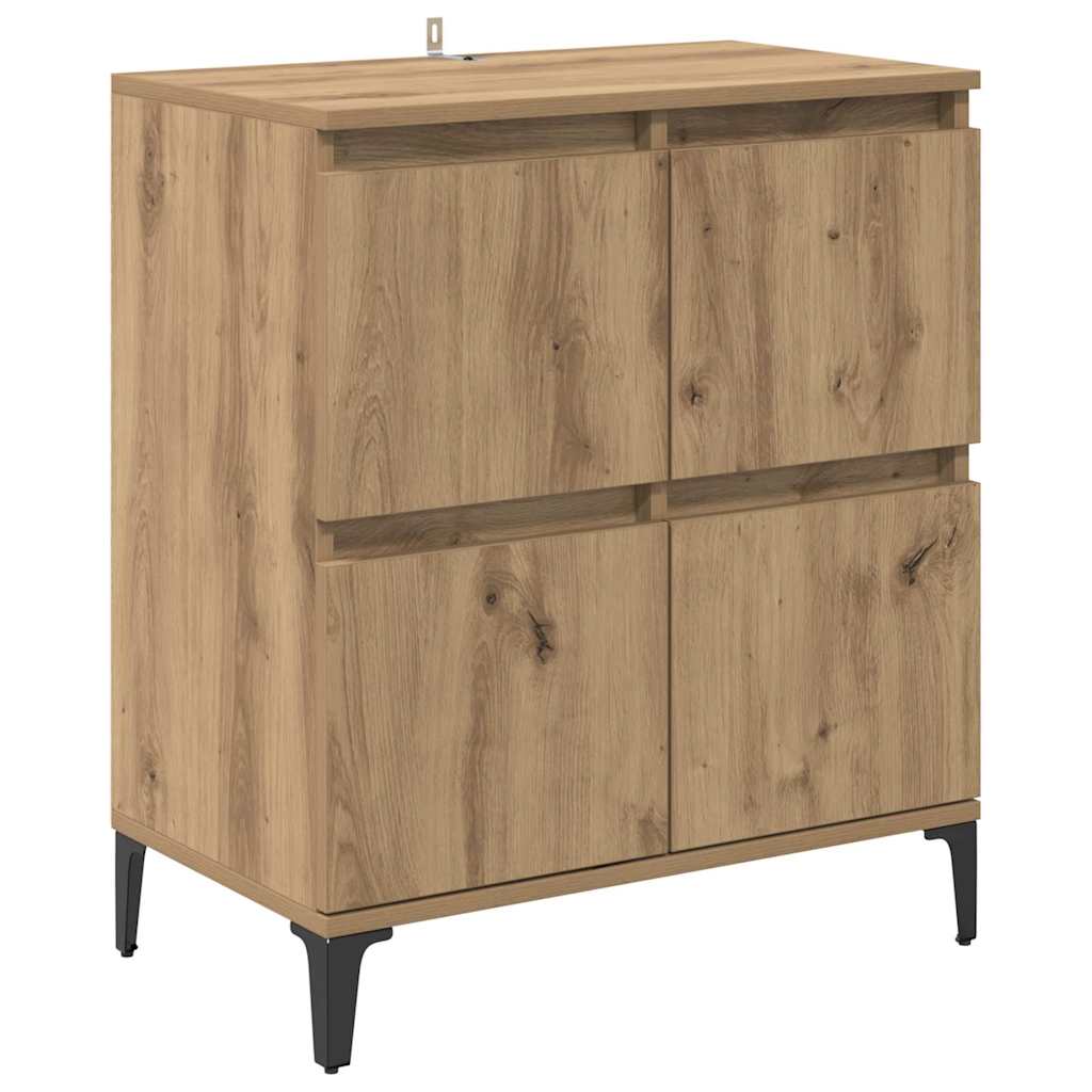 Sideboards 3 stk. Artisan Egetræ 60 x 35 x 70 cm