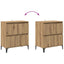 Sideboards 3 stk. Artisan Egetræ 60 x 35 x 70 cm