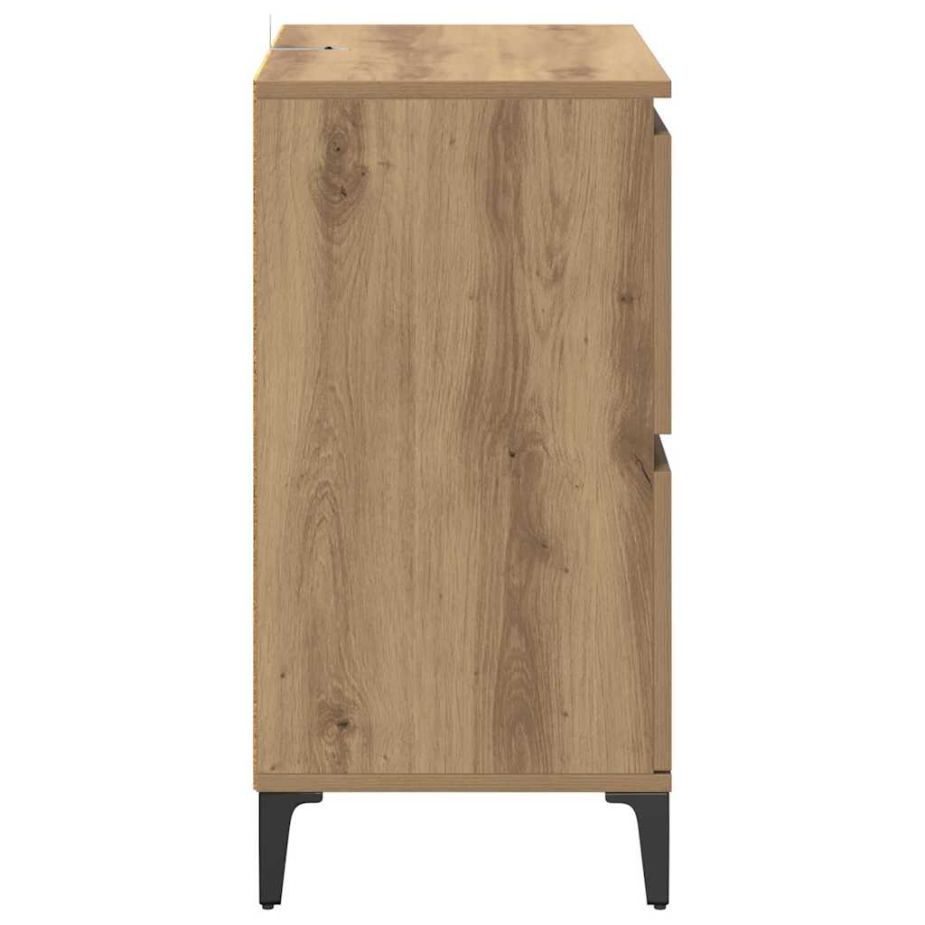 Sideboards 3 stk. Artisan Egetræ 60 x 35 x 70 cm