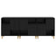 Sideboards 3 stk. Sort eg 60 x 35 x 70 cm Konstrueret træ