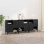 Sideboards 3 stk. Sort eg 60 x 35 x 70 cm Konstrueret træ