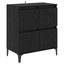 Sideboards 3 stk. Sort eg 60 x 35 x 70 cm Konstrueret træ