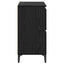 Sideboards 3 pcs Sort eg 60 x 35 x 70 cm Konstrueret træ