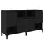 Sideboards 2 pcs Sort eg 60 x 35 x 70 cm Konstrueret træ
