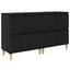 Sideboards 2 pcs Sort eg 60 x 35 x 70 cm Konstrueret træ