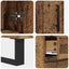 Highboard Gammelt træ 69,5 x 34 x 180 cm Konstrueret træ