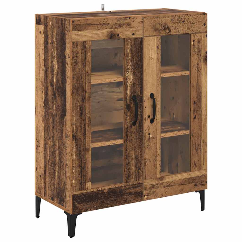 Highboard Gammelt træ 69,5 x 34 x 180 cm Konstrueret træ