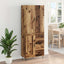 Highboard med skuffe 2 pcs Gammelt træ Konstrueret træ
