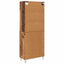 Highboard med skuffe 2 pcs Gammelt træ Konstrueret træ