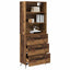 Highboard Gammelt træ 69,5 x 34 x 180 cm Konstrueret træ