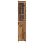 Highboard 2 pcs Gammelt træ Konstrueret træ