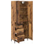 Highboard Gammelt træ 69,5 x 34 x 180 cm Konstrueret træ
