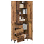 Highboard Gammelt træ 69,5 x 34 x 180 cm Konstrueret træ
