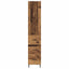 Highboard Gammelt træ 34,5 x 34 x 180 cm Konstrueret træ