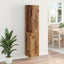 Highboard 2 pcs Gammelt træ Konstrueret træ